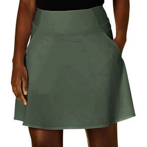 Puma Pwrshape Olive Green Tennis Golf Skort Skirt Size XS